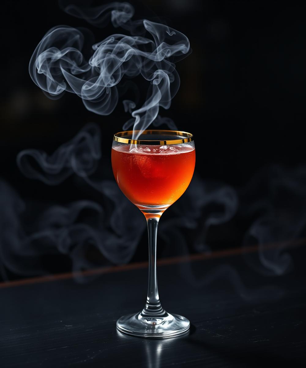 Smoked cocktail